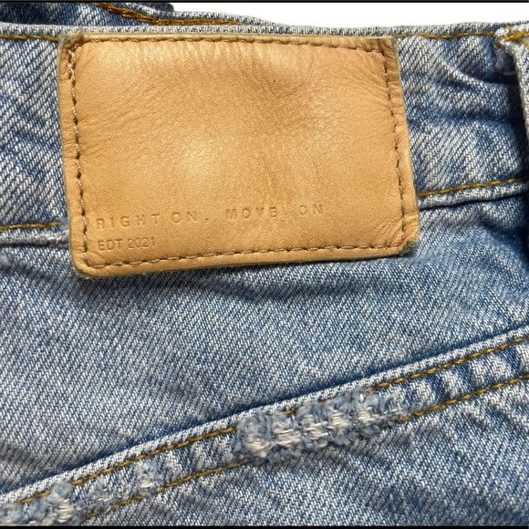 Zara sz 2 high waist denim shorts - Picture 14 of 16